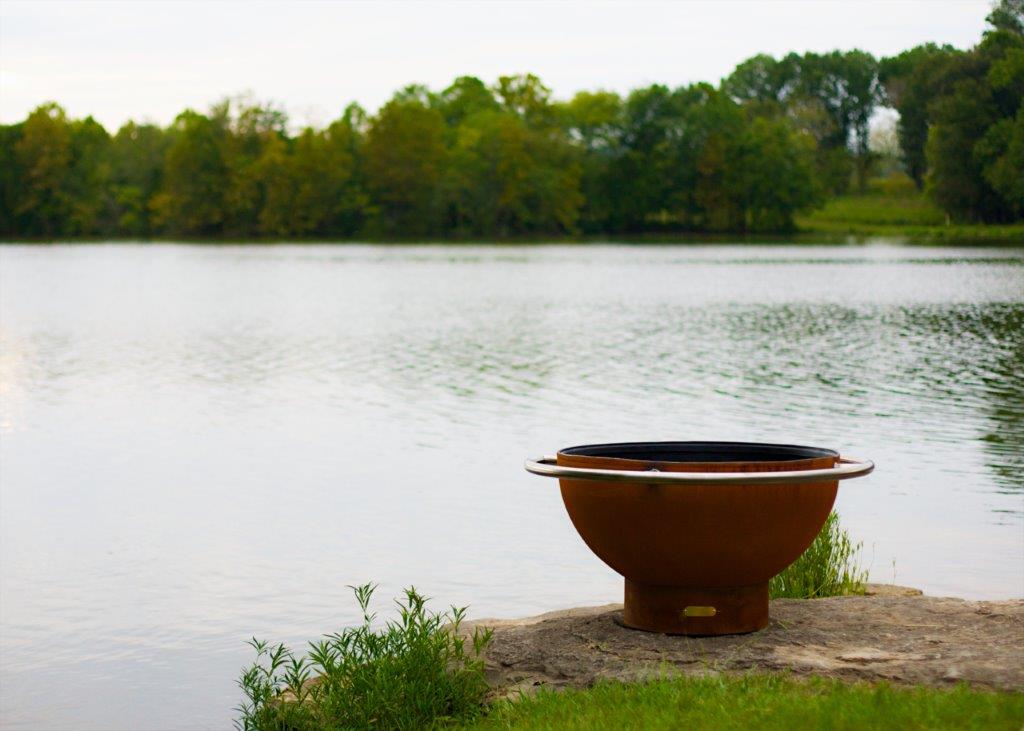 Fire Pit Art Bella Luna Wood Burning Fire Bowl