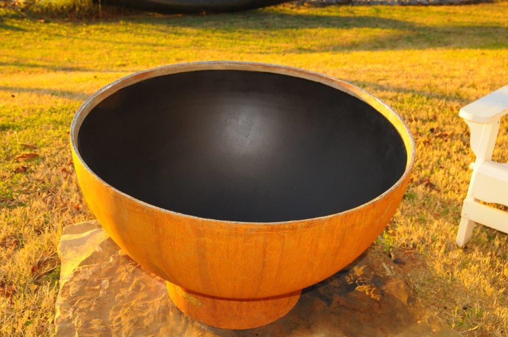 Fire Pit Art Crater Wood Burning Fire Bowl