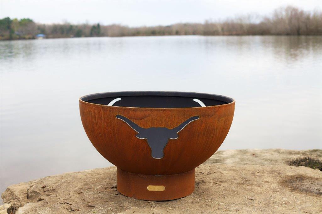 Fire Pit Art Longhorn Gas Fire Pit