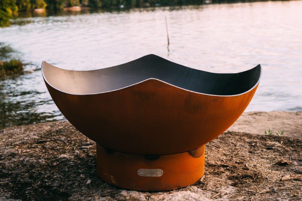 Fire Pit Art Manta Gas Fire Pit