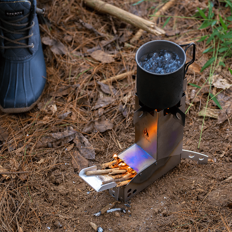 Hot Ash Stove 2 Inch Mini Rocket Stove