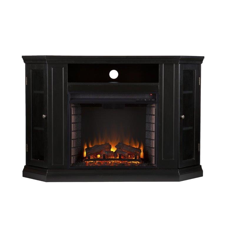SEI 48 Inch Claremont Electric Fireplace with Convertible Media Storage