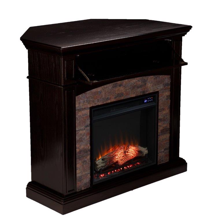 SEI 45 Inch Grantham Corner Convertible Electric Fireplace