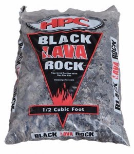 Hearth Products Controls 25lb Bag of Standard Lava Rock for Fire Pits