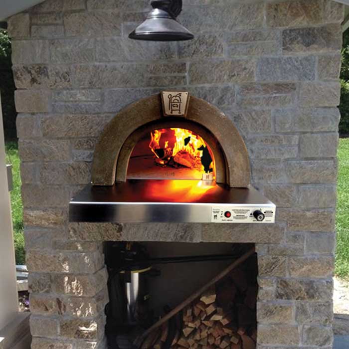Hearth Products Controls Di Napoli Hybrid Gas/Wood Ready to Finish Pizza Oven