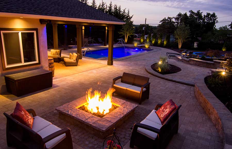 Hearth Products Controls 18" Square Flat Fire Pit Insert Kit - Push Button Ignition