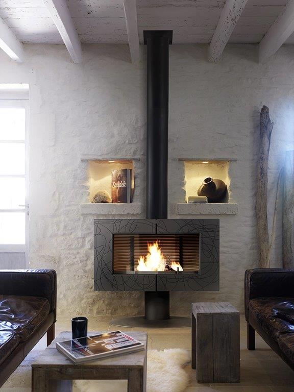 Invicta Symphonia 40 Inch Wood Burning Stove