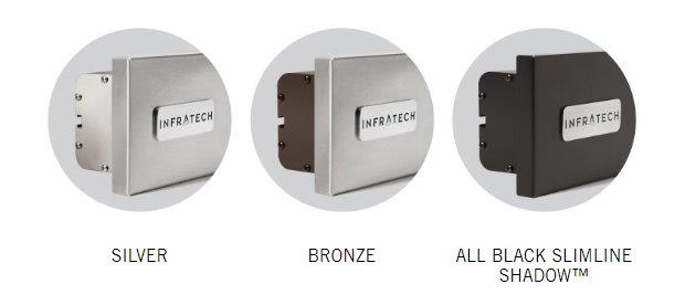 Infratech Comfort 63.5" SL-Series Slim Line Single Element Heater - 4000 W and 240 V