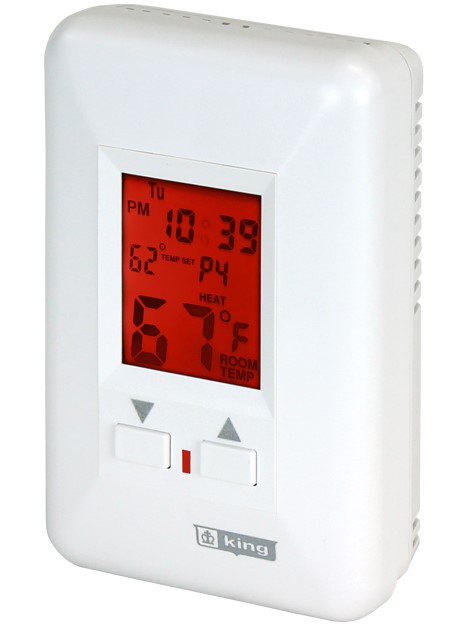 King Electrical ESP Max 22 Programmable Thermostat with Illuminated LCD Display