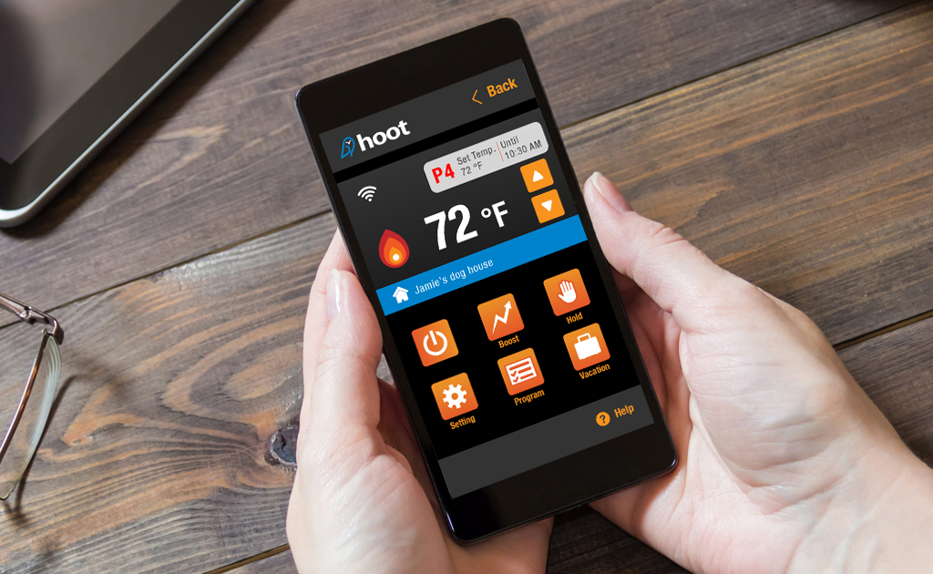 King Electrical Hoot Wi-Fi Programmable Thermostat