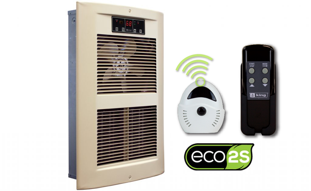 King Electrical ECO2S Electronic Pic-A-Watt Large Wall Heater