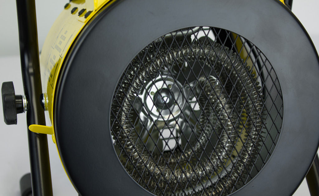 King Electrical Yellow Jacket Mini Portable Heater