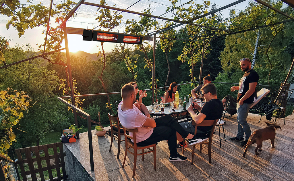 King Electric RK SmartWave Series Carbon Fiber Infrared Radiant Heater