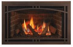 Majestic 35" Contemporary Arched Doors for Ruby Inserts