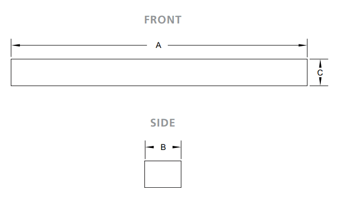 Majestic 48" Ozark Maple Mantel Shelf