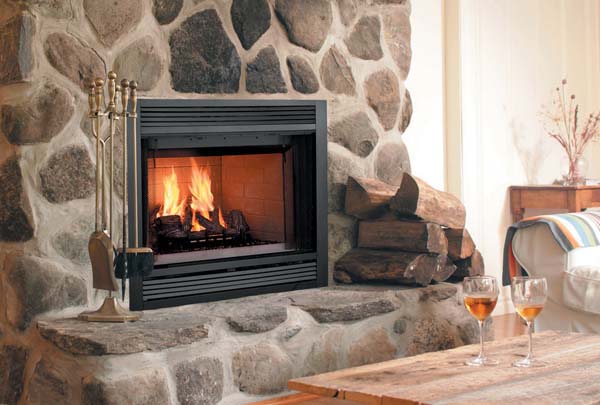 Majestic Sovereign Radiant Wood Burning Fireplace - 36 Inch