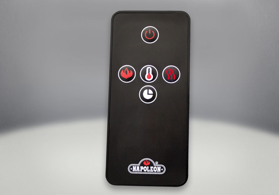 Napoleon Woodland 27 Inch Electric Fireplace Log Set with Metal Log Grate