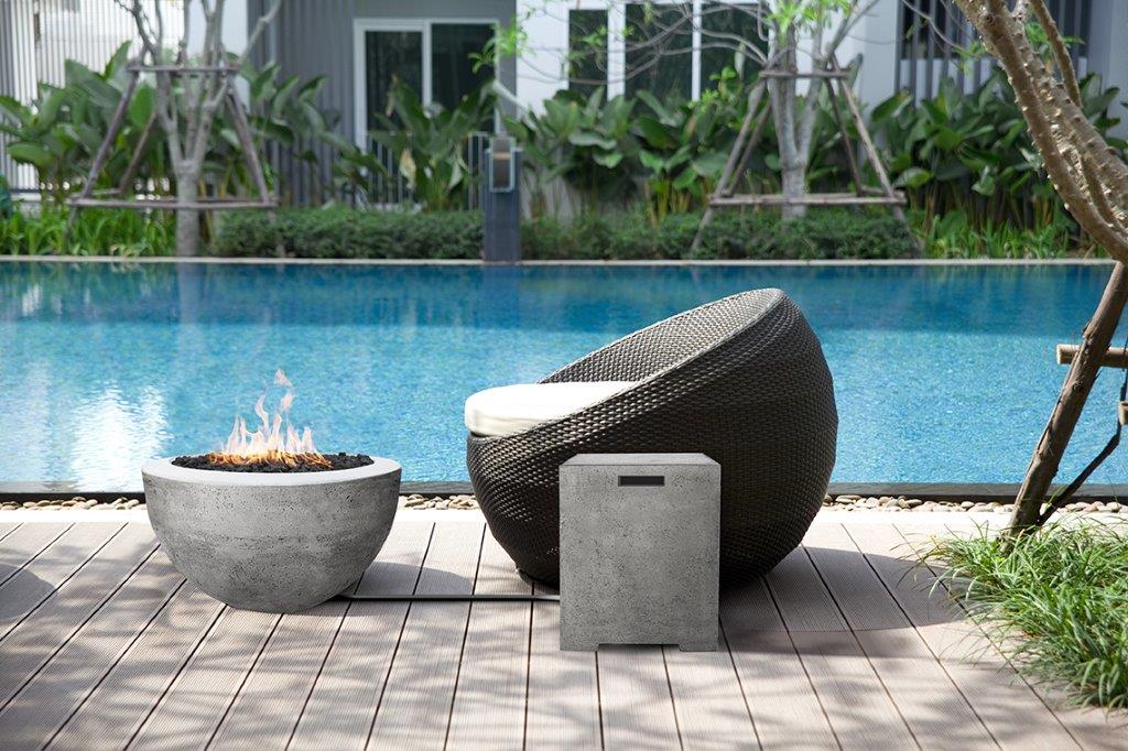 Prism Hardscapes Moderno 3 Gas Fire Bowl
