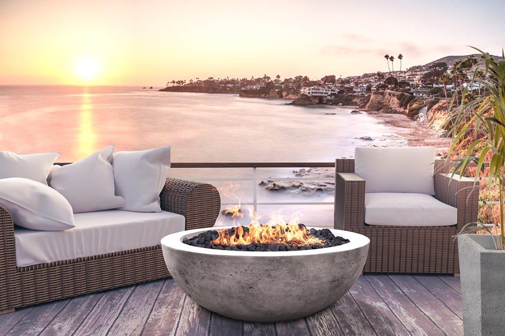Prism Hardscapes Moderno 4 Gas Fire Bowl