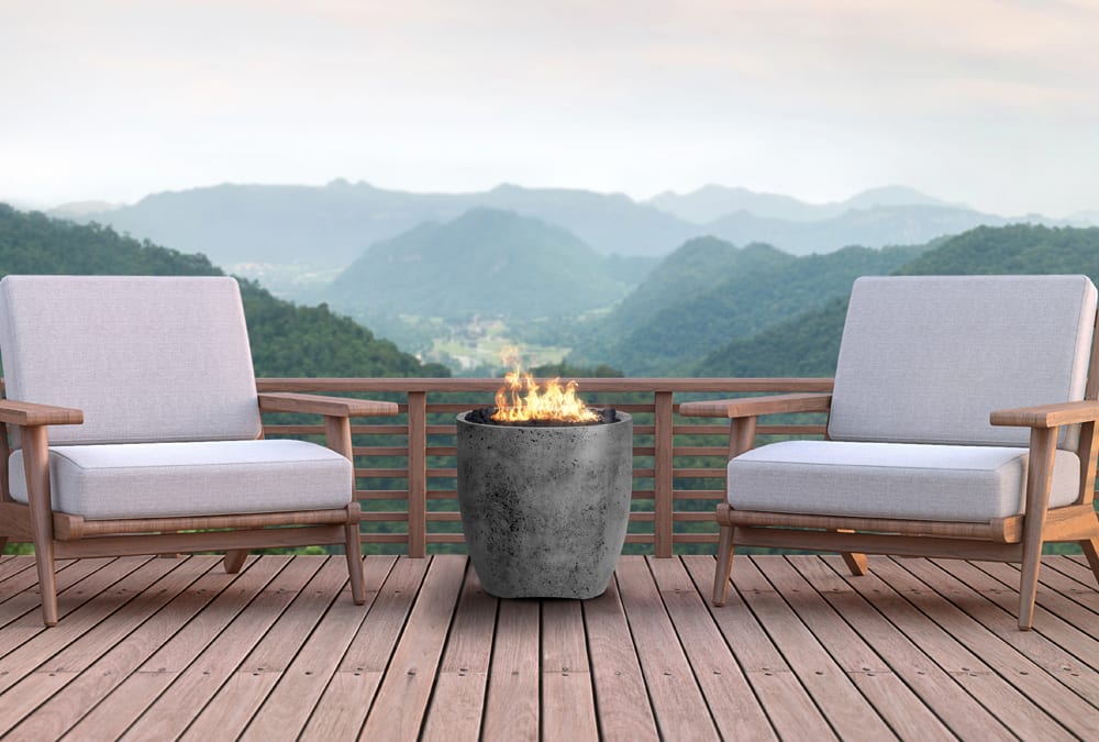 Prism Hardscapes Pentola 2 Fire Pedestal