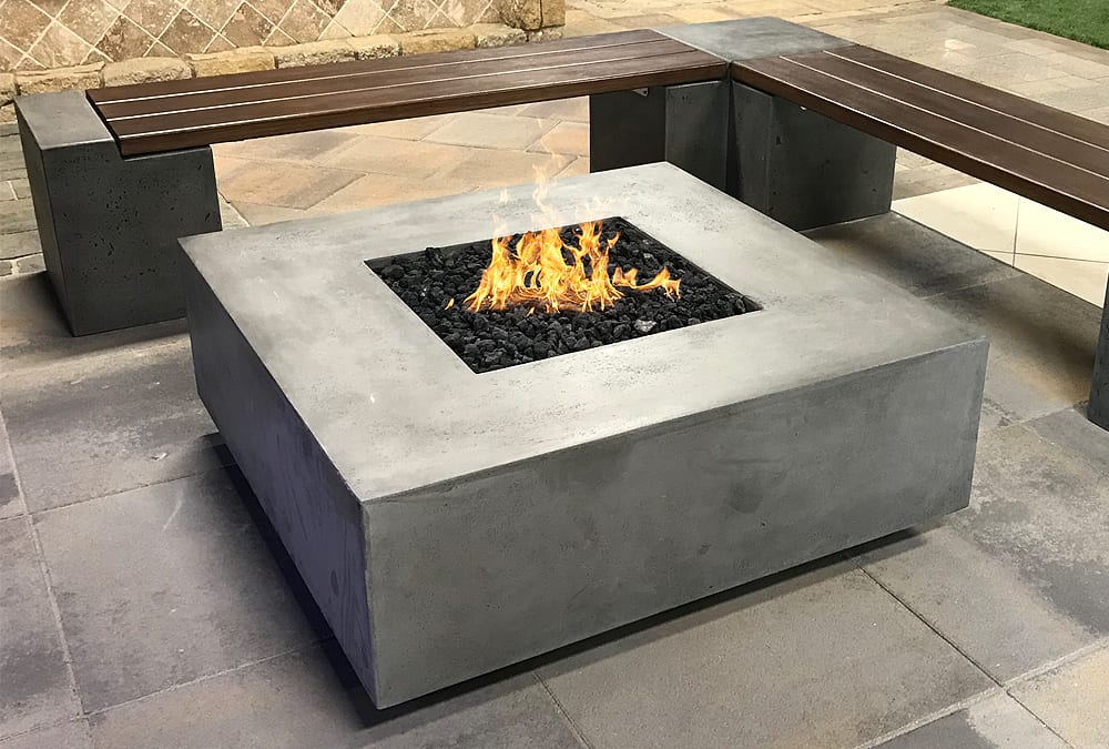 Prism Hardscapes Tavola 42 Fire Table