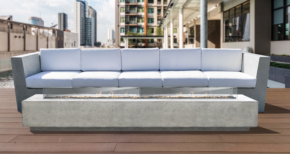 Prism Hardscapes Tavola 110 Fire Table