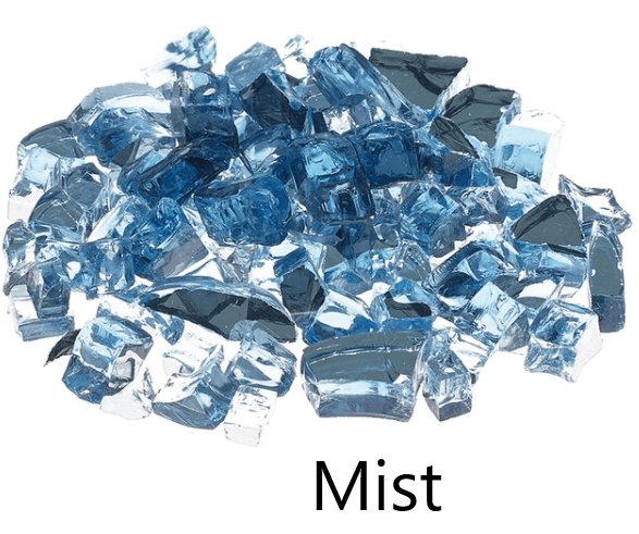 Prism Hardscapes 1/4 Inch Metallic Fire Glass - 10 Pounds