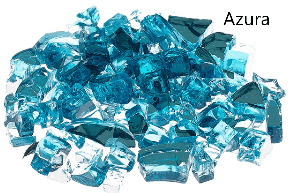 Prism Hardscapes 1/4 Inch Metallic Fire Glass - 10 Pounds