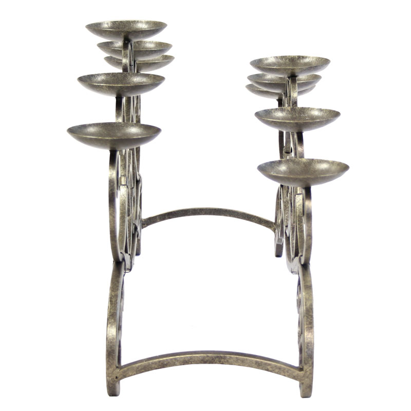 Pilgrim Brighton Fireplace Candelabra - 10 Candles
