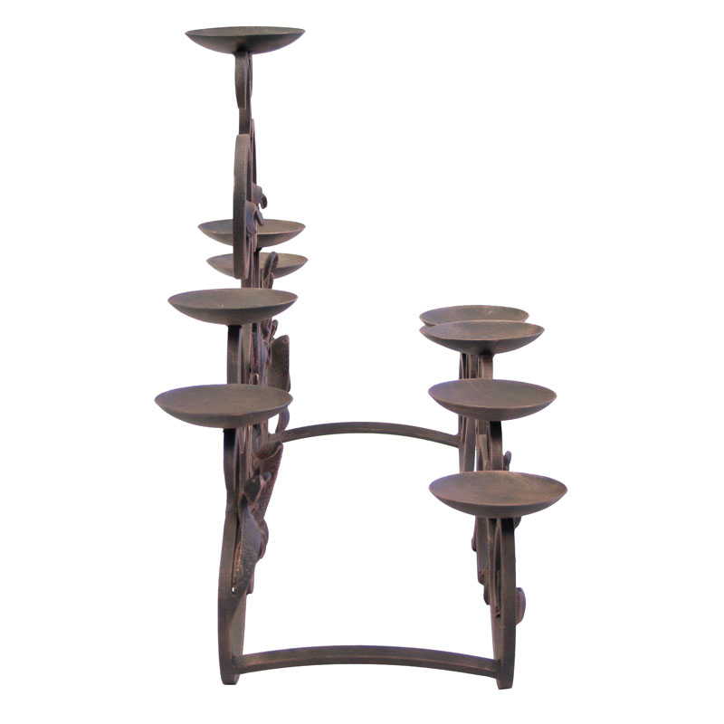 Pilgrim Venice Fireplace Candelabra - 10 Candles  - 17504
