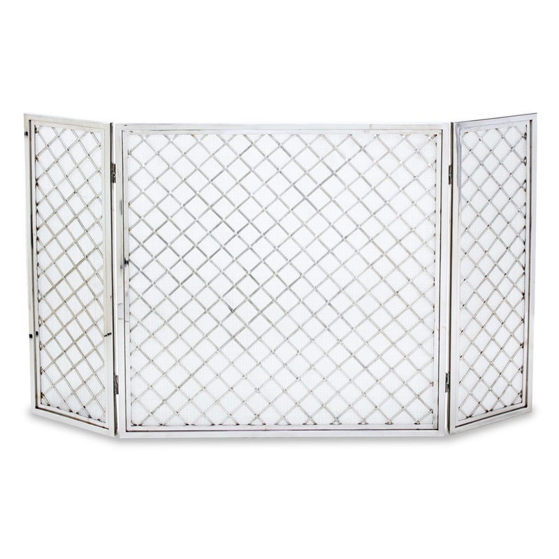 Pilgrim Hartwick Tri Panel Fireplace Screen
