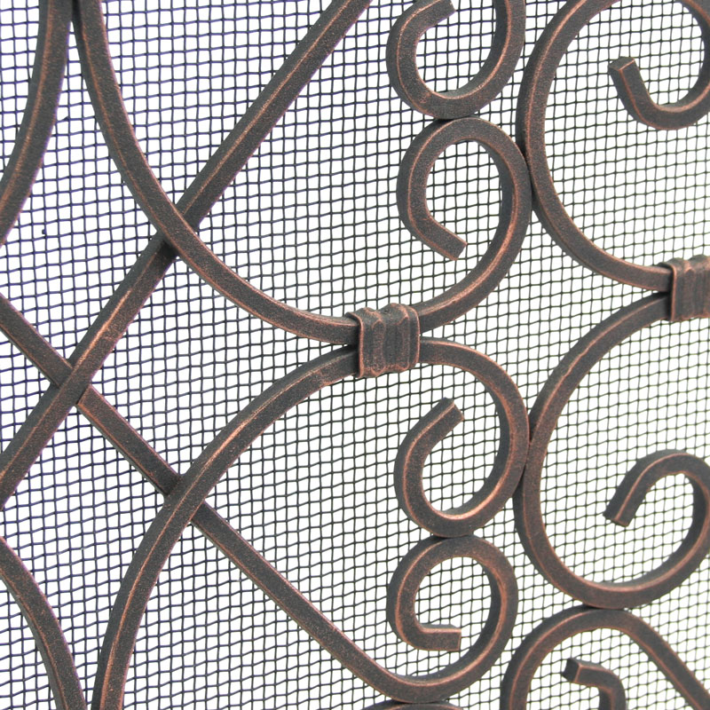 Pilgrim Abington Tri Panel Fireplace Screen