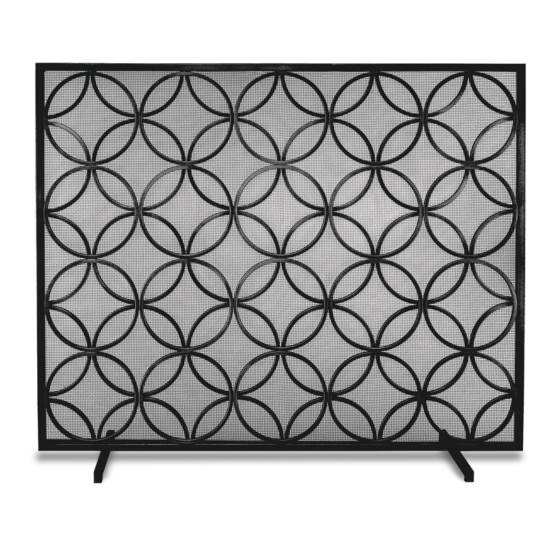 Pilgrim Single Panel Bedford Fireplace Screen