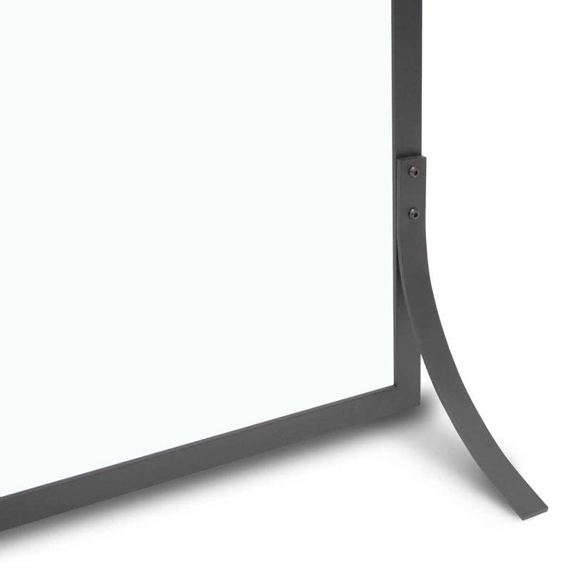 Pilgrim Valiant Glass Fireplace Screen