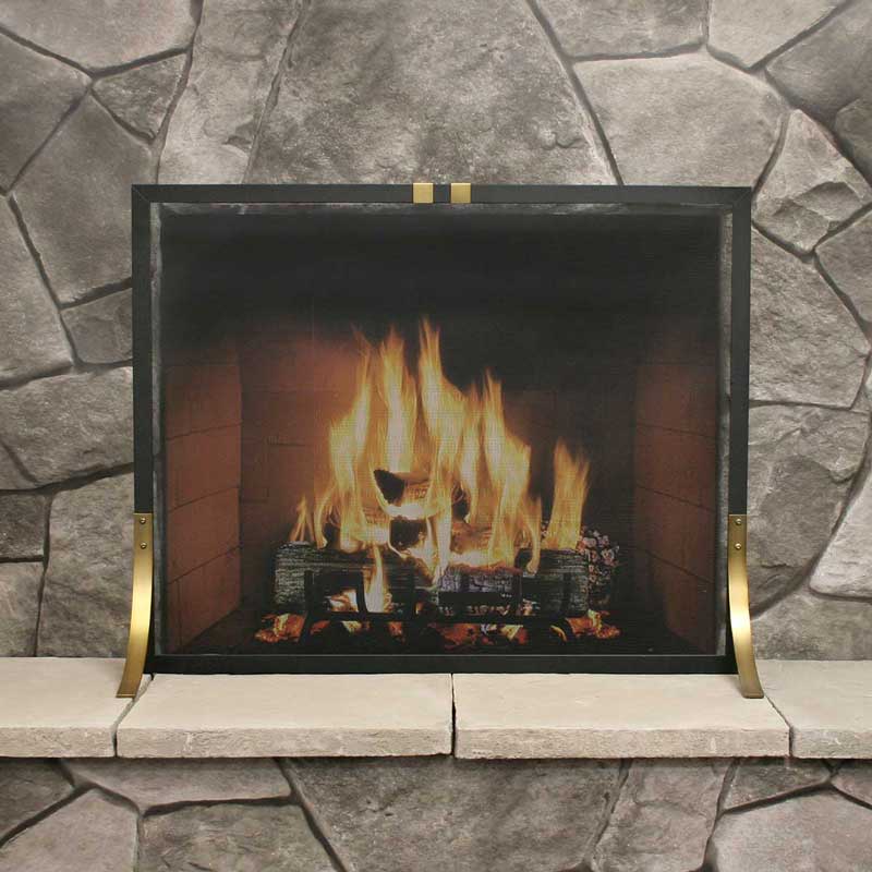 Pilgrim Valiant Mesh Fireplace Screen