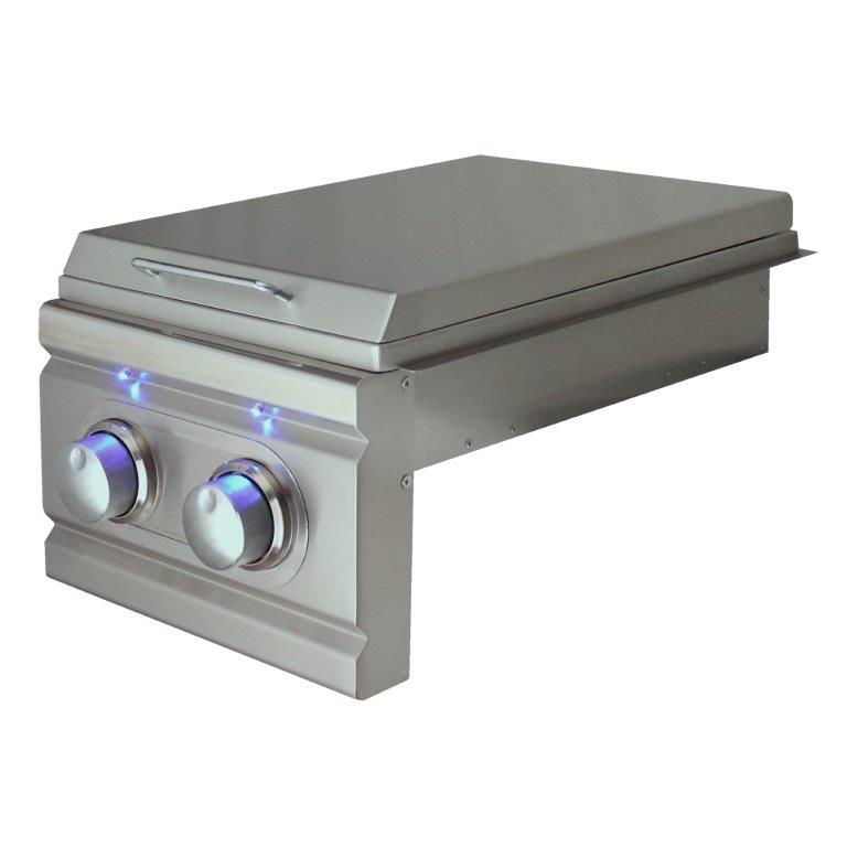 RCS Cutlass Pro Slide-In Double Side Burner with Blue LED