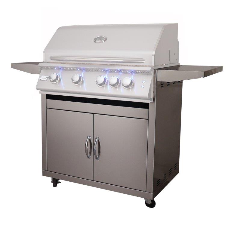 RCS Stainless Steel Cart for 32 Inch Premier Grills