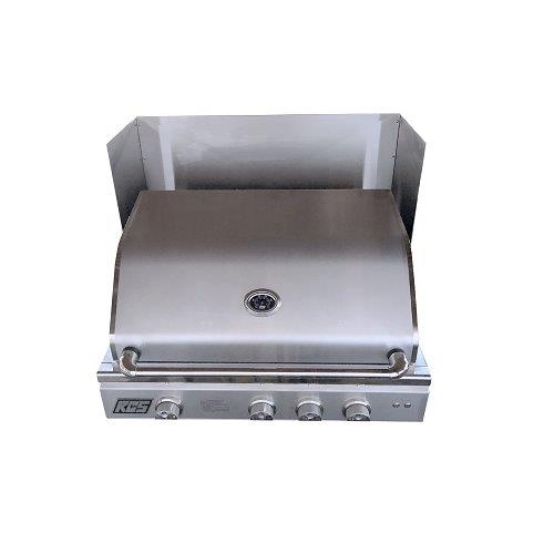 RCS 36 Inch Stainless Steel Medium Grill Wind Guard