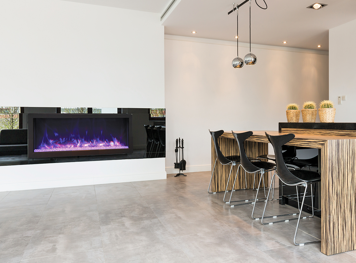 Remii 45 Inch Deep Electric Linear Fireplace