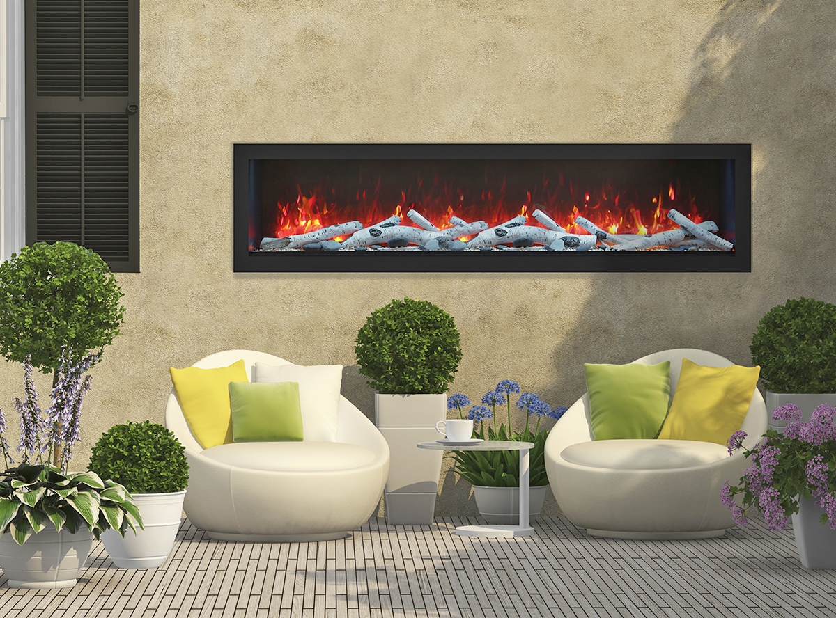 Remii 65 Inch Deep Electric Linear Fireplace