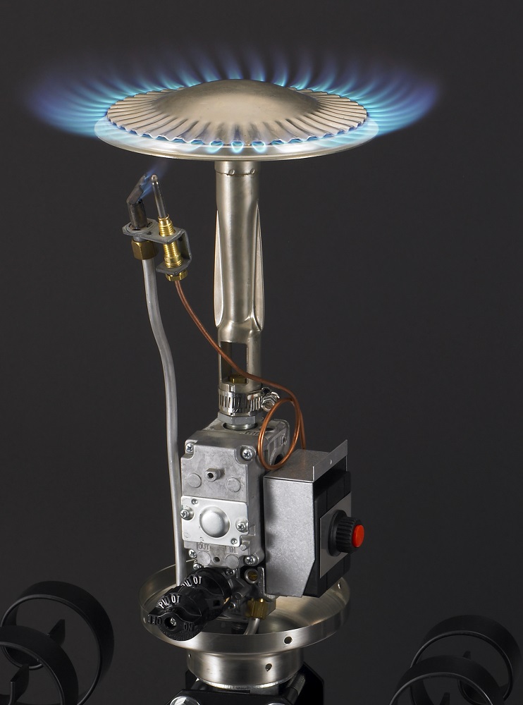 Sunglo Natural Gas Patio Heater Head with Direct Spark Ignition