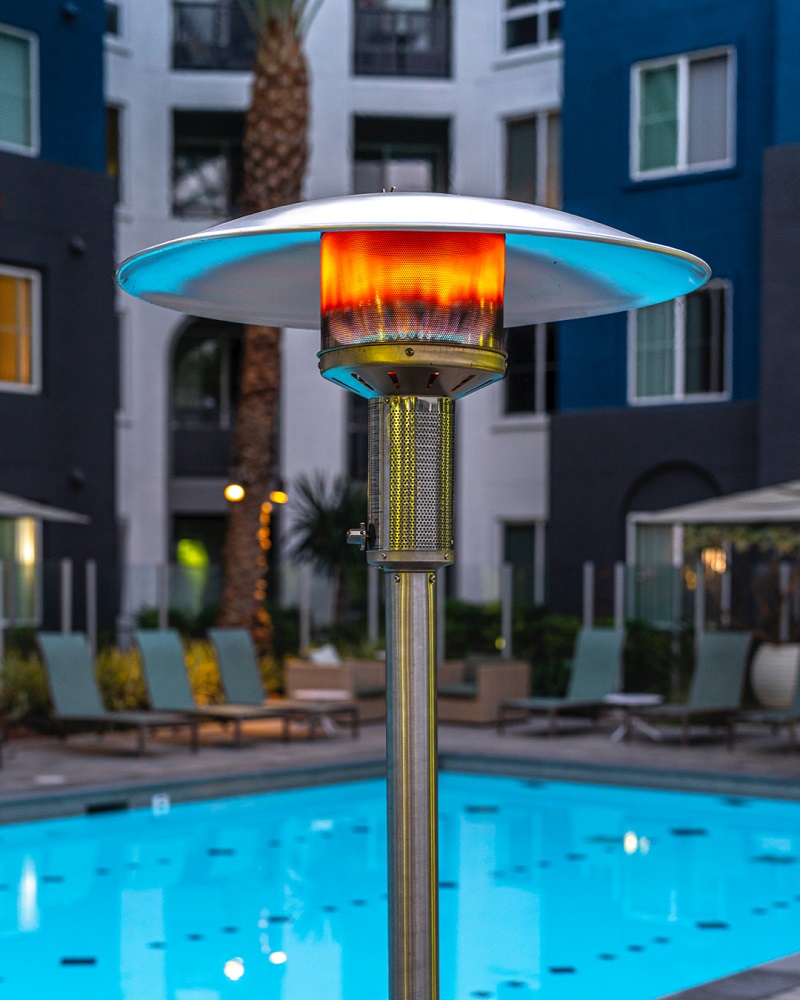 Sunglo 93 Inch PSA265 Natural Gas Permanent Infrared Patio Heater - Manual