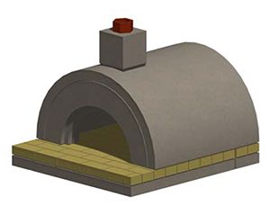 Stone Age Manufacturing Amerigo Masonry Oven Base Plate Extension