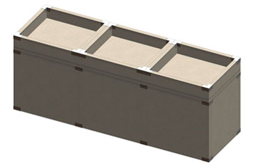 Stone Age Manufacturing Three Counter Height Extension Kit