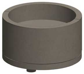 Stone Age Manufacturing 42 Inch Tall Round Outdoor Fire Pit Kit
