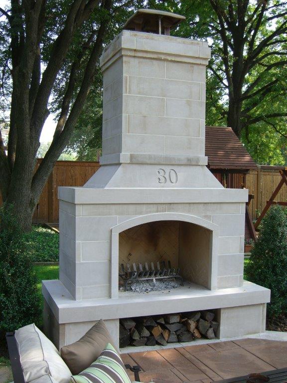 Stone Age Manufacturing 24 Inch Standard See Through Fireplace Kit