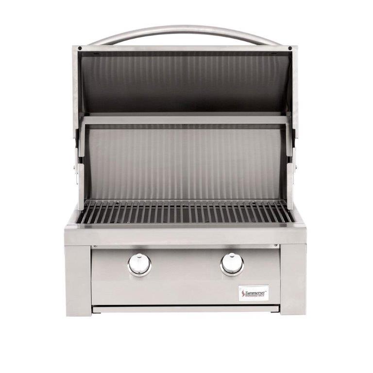 Summerset 30 Inch Freestanding Builder Series Natural Gas Grill with No-Wheel Cart