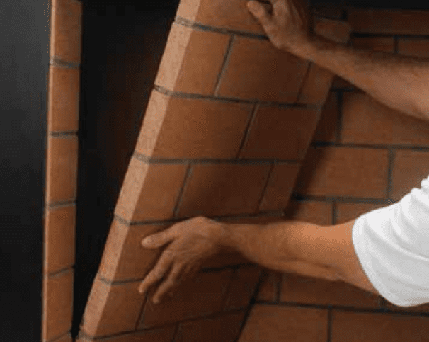 Superior Full Stacked Mosaic Masonry Fireplace Panels for 50 Inch 6000 Series Fireplaces