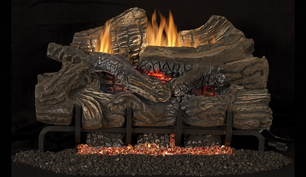 Superior 30" Glow-Ramp Mountain Gas Log Set