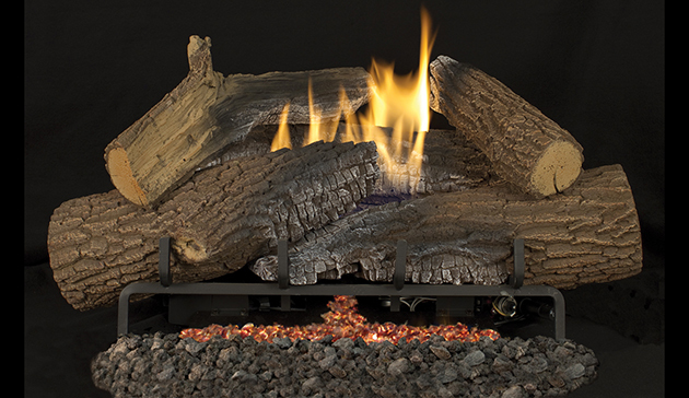 Superior 24" Triple-Flame Gas Log Set